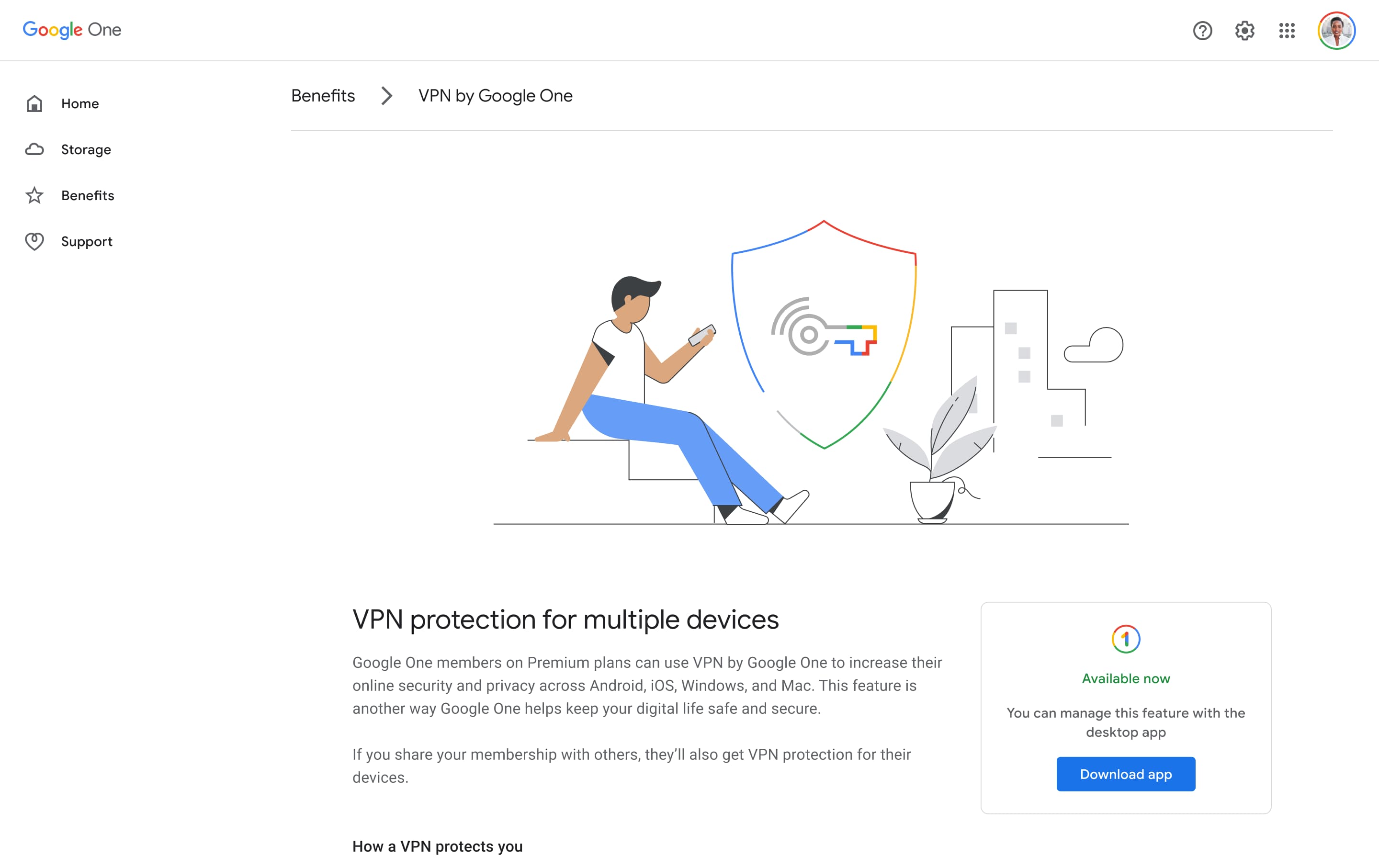 Google One VPN Mac Windows