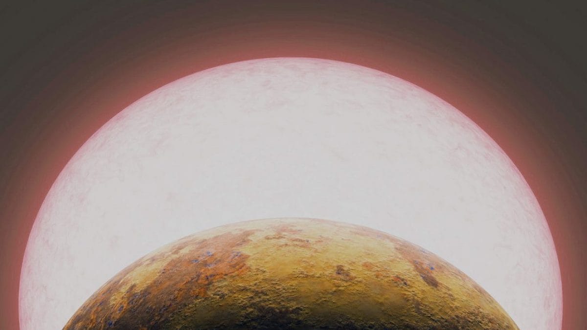 Immense Super Terre découverte à 200 années-lumière de nous : elle est 10 fois plus massive que notre planète 2 Vue d'artiste de TOI–1075b. Crédit : NASA/JPL–Caltech