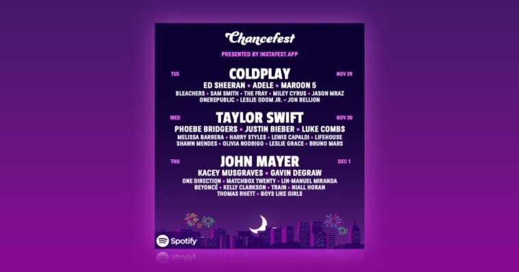 Instafest transforme vos données d'écoute Spotify en un festival de musique personnalisé ; Voici comment ça fonctionne 1 Instafest transforme vos données d'écoute Spotify en un festival de musique personnalisé ; Voici comment ça fonctionne