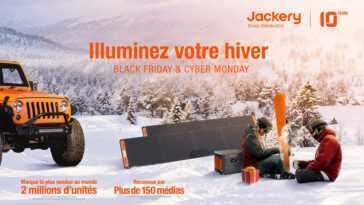 Oui, c'est le moment parfait d'opter pour une centrale électrique cet hiver 19 Jackery Offer Cyber Monday Black Friday
