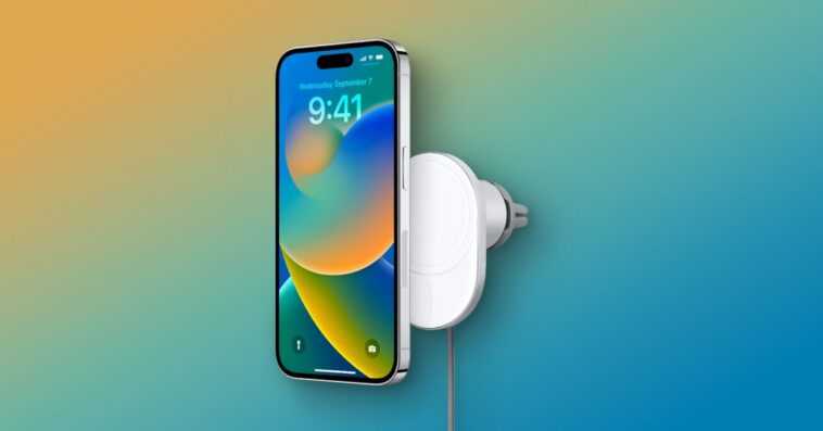 Le premier support d'évent de voiture MagSafe avec chargement complet de l'iPhone 15 W fait ses débuts pour 100 $ 1 Le premier support d'évent de voiture MagSafe avec chargement complet de l'iPhone 15 W fait ses débuts pour 100 $