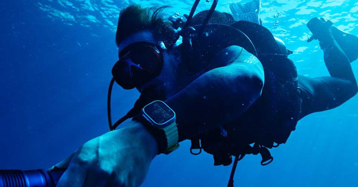 Le tracker de plongée en profondeur 'Oceanic+' est désormais disponible pour les utilisateurs d'Apple Watch Ultra