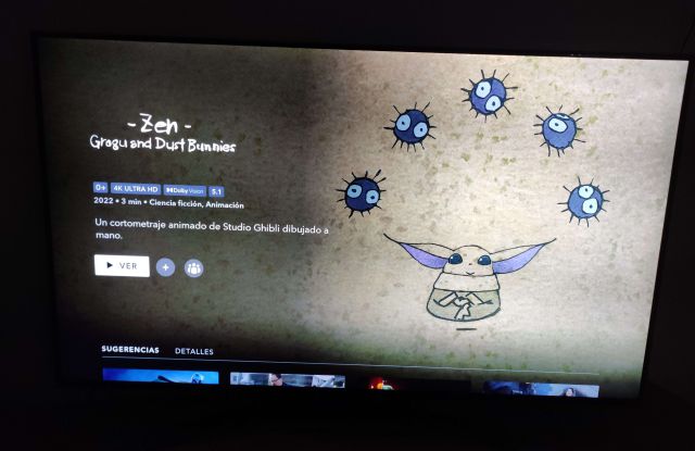 Maintenant disponible Zen - Grogu and the Suies, le court métrage Star Wars du Studio Ghibli sur Disney+ 2 Court-métrage Star Wars Studio Ghibli Zen Grogu and the Soots Series Films Star Wars The Mandalorian 3 Jedi Dark Vador Star Wars
