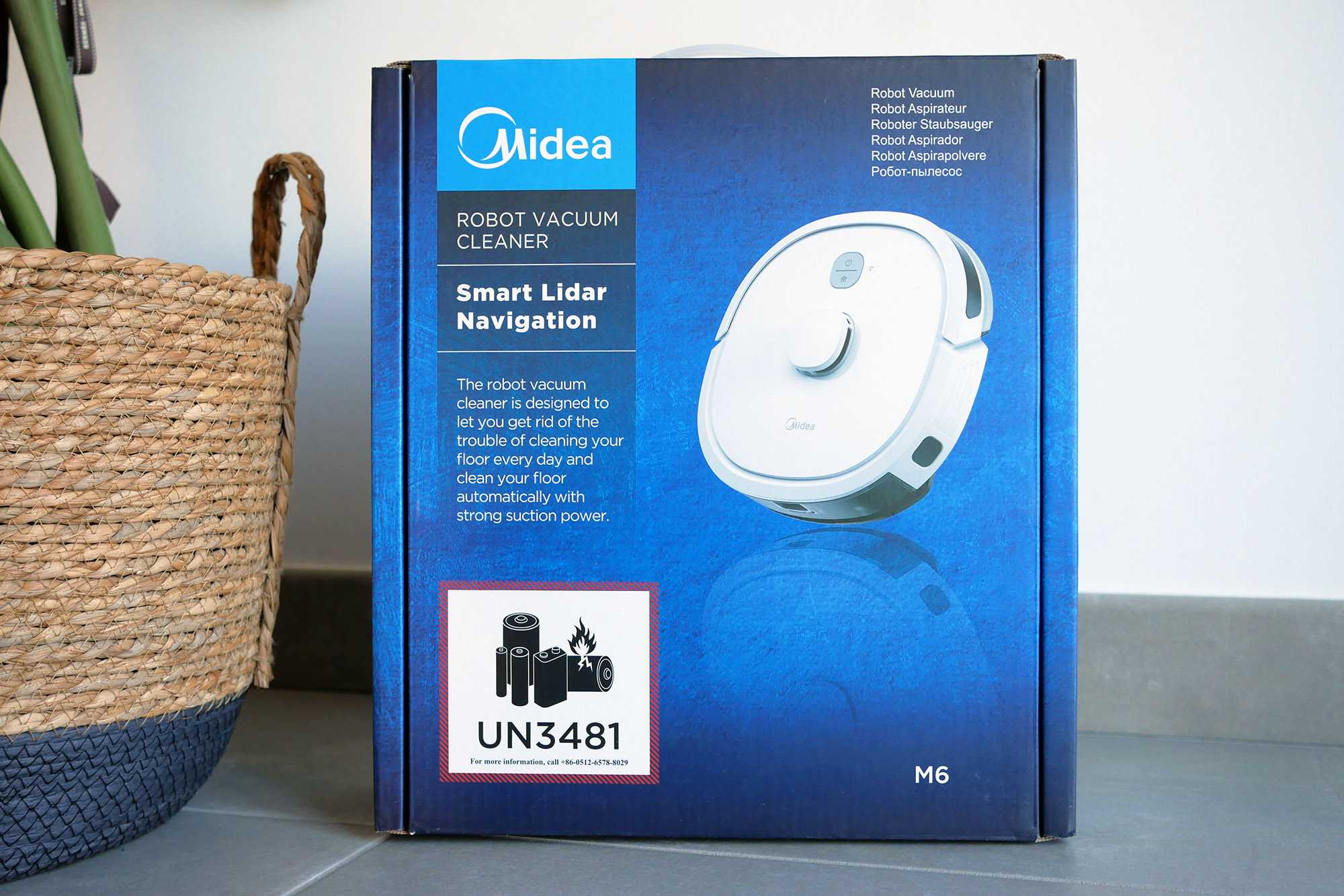 Midea M6 en TEST: Le Robot Aspirateur/Serpillère pas cher avec technologie Laser 2 Midea M6 Test Test Aspirateur Robot Serpillère Vadrouille (2)