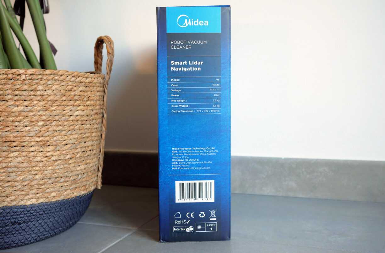 Midea M6 en TEST: Le Robot Aspirateur/Serpillère pas cher avec technologie Laser 4 Midea M6 Test Review Aspirateur Robot Serpillère Vadrouille (4)