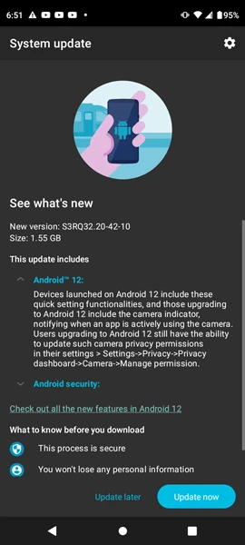 Motorola déploie la mise à jour Android 12 pour Moto G Power (2022) 2 Mise à jour Android 12 pour Moto G Power (2022)