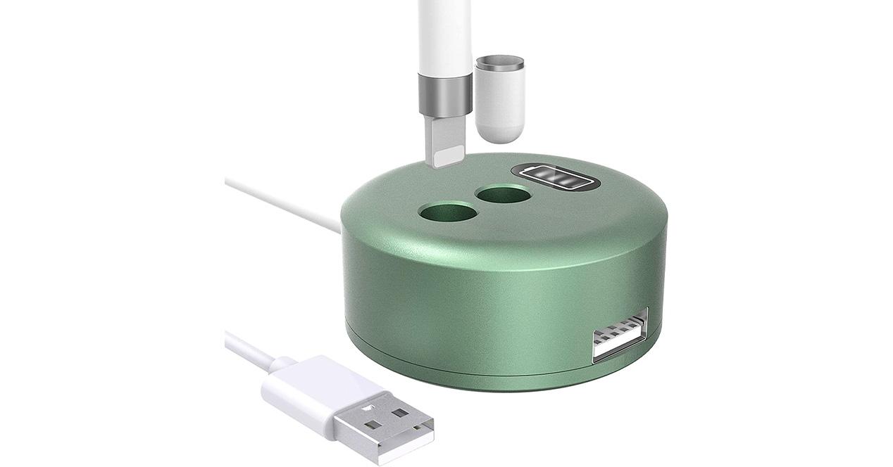 Votre Apple Pencil toujours pointu : achetez cette base de recharge pour 10 euros 2 Socle de chargement Apple Pencil