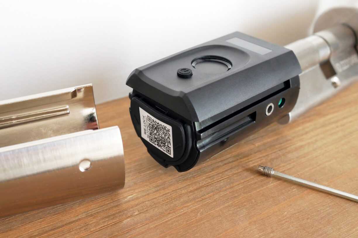 Serrures intelligentes WELOCK: Votre porte d'entrée s'ouvre par Bluetooth ou Empreinte 11 Welock Touch41 Serrure Electronique Bluetooth Rfid Nfc Empreinte Digitale Test (12)