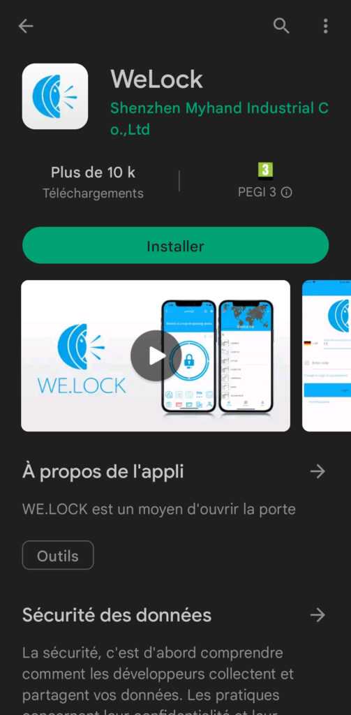 Serrures intelligentes WELOCK: Votre porte d'entrée s'ouvre par Bluetooth ou Empreinte 22 Welock Touch41 Serrure Electronique Bluetooth Rfid Nfc Empreinte Digitale Test App Application (20)