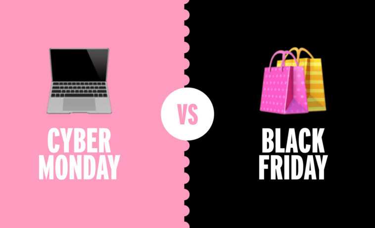 Black Friday ou Cyber Monday: Lequel est le meilleur jour de promotions ? 1 Cyber Monday Vs Black Friday
