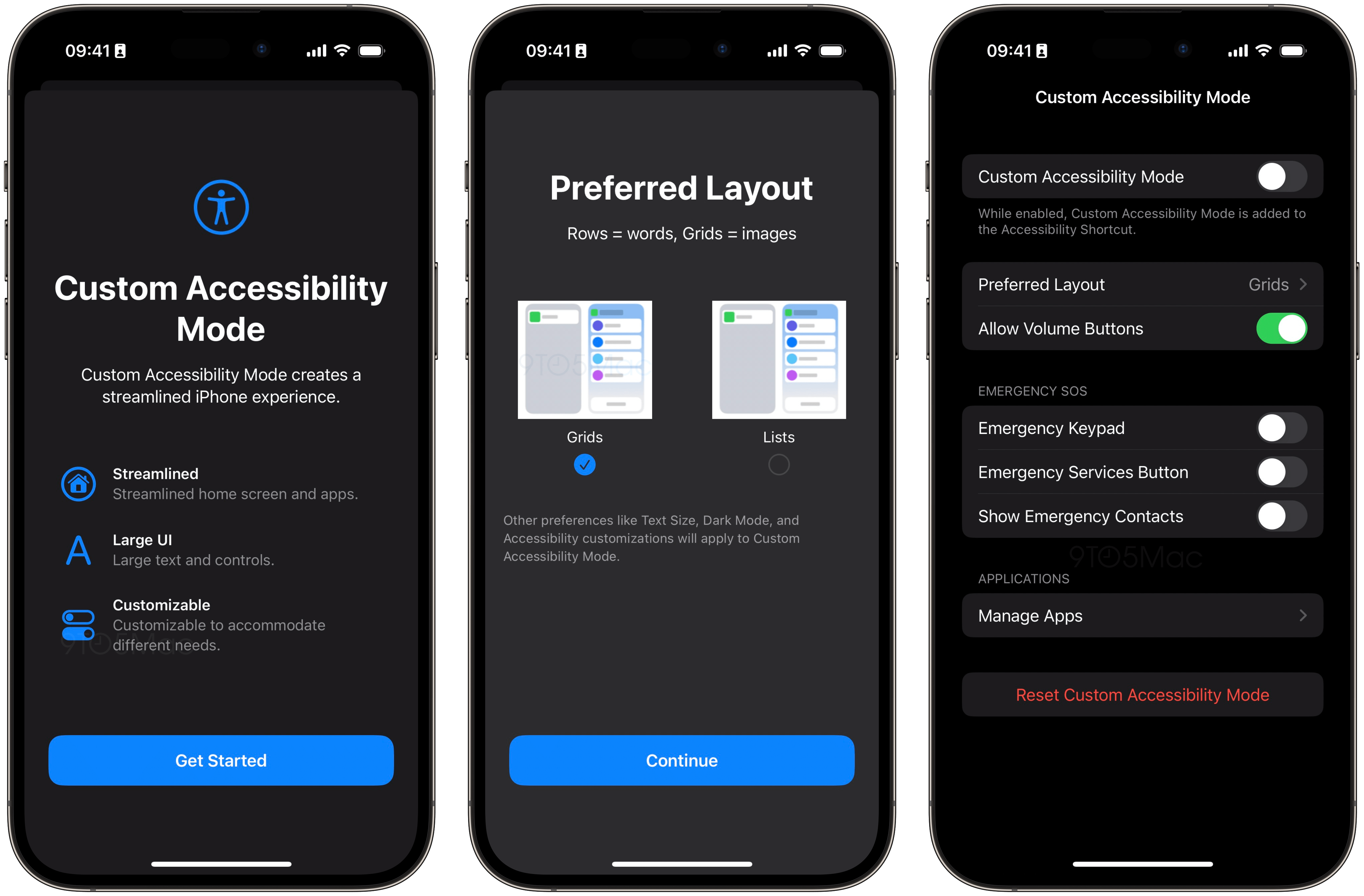 iOS 16.2 va introduire le « mode d'accessibilité personnalisé » avec une expérience simplifiée pour iPhone et iPad Mode d'accessibilité personnalisé iOS 16.2 avec une expérience simplifiée pour iPhone et iPad