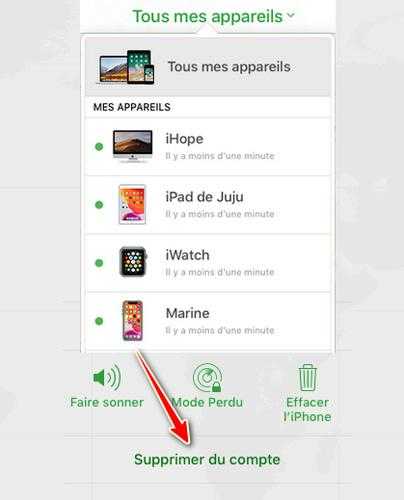Comment supprimer le compte iCloud sans mot de passe 6 supprimer compte icloud iphone occasion