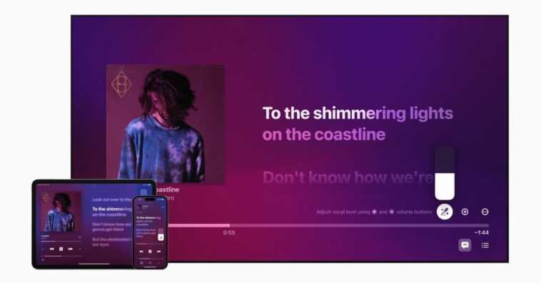 Apple dévoile une nouvelle fonctionnalité de type karaoké «Apple Music Sing» lancée ce mois-ci 1 Apple dévoile une nouvelle fonctionnalité de type karaoké «Apple Music Sing» lancée ce mois-ci