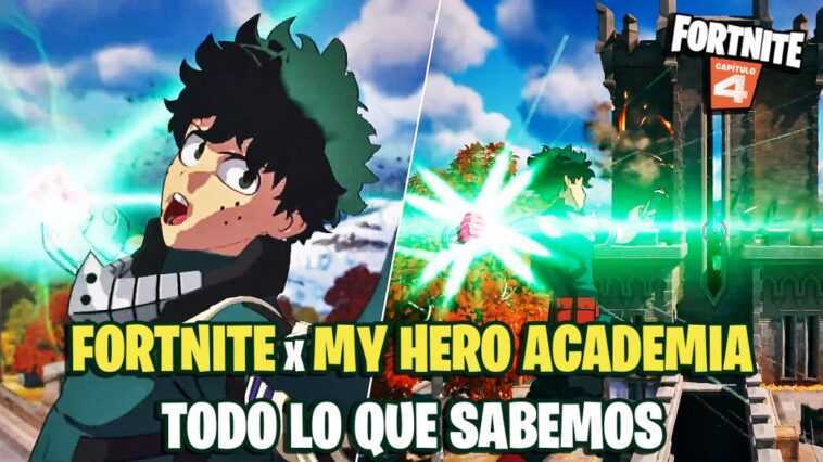 Fortnite x My Hero Academia : tout ce que l'on sait sur la collaboration à venir 1 Fortnite X My Hero Academia : Tout Ce Que L'on