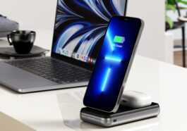 La nouvelle banque d'alimentation Dual Wireless Stand de Satechi ravitaille l'iPhone, l'Apple Watch et les AirPods à la fois