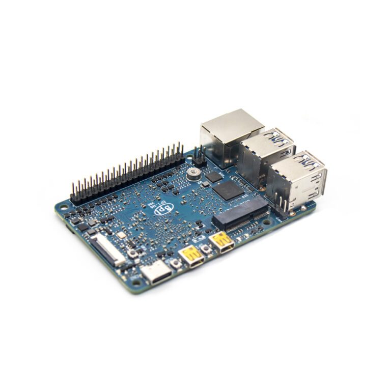 Banana Pi BPI-M6 : Nouvelle calculatrice DIY avec puce AI 3 Banana Pi BPI-M6 par derrière.