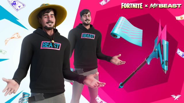 MrBeast débarque sur Fortnite avec deux skins et on peut gagner 1 million de dollars : tous les détails 4 fortnite mr beast skins mrbeast nouveau défi extrême survie 1 million de dollars