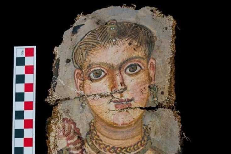 Des portraits couleur extraordinaires de momies découverts en Égypte 1 Des Portraits Couleur Extraordinaires De Momies Découverts En Égypte