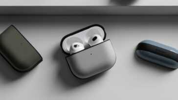 Nomad lance le nouvel étui sport AirPods 3 dans l'une des trois finitions brillantes 12 Nomad lance le nouvel étui sport AirPods 3 dans l'une des trois finitions brillantes