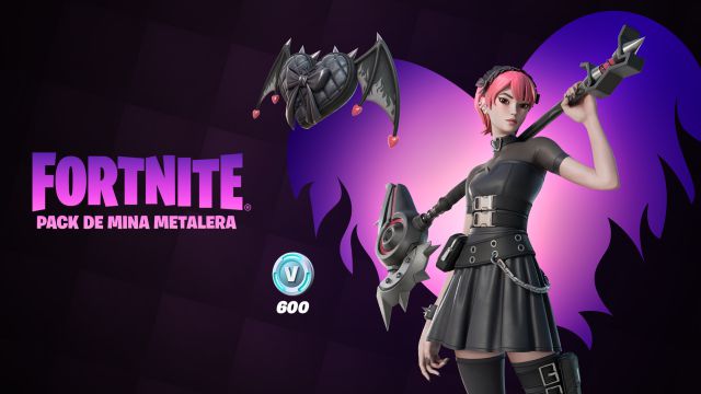 fortnite chapitre 4 saison 1 starter pack metal mine new skin mina park