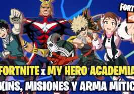 Fortnite x My Hero Academia : nouveaux skins pour Midoriya, Uraraka, Bakugo et All Might, missions et nouvelle arme mythique 3 Fortnite X My Hero Academia : Nouveaux Skins Pour Midoriya,
