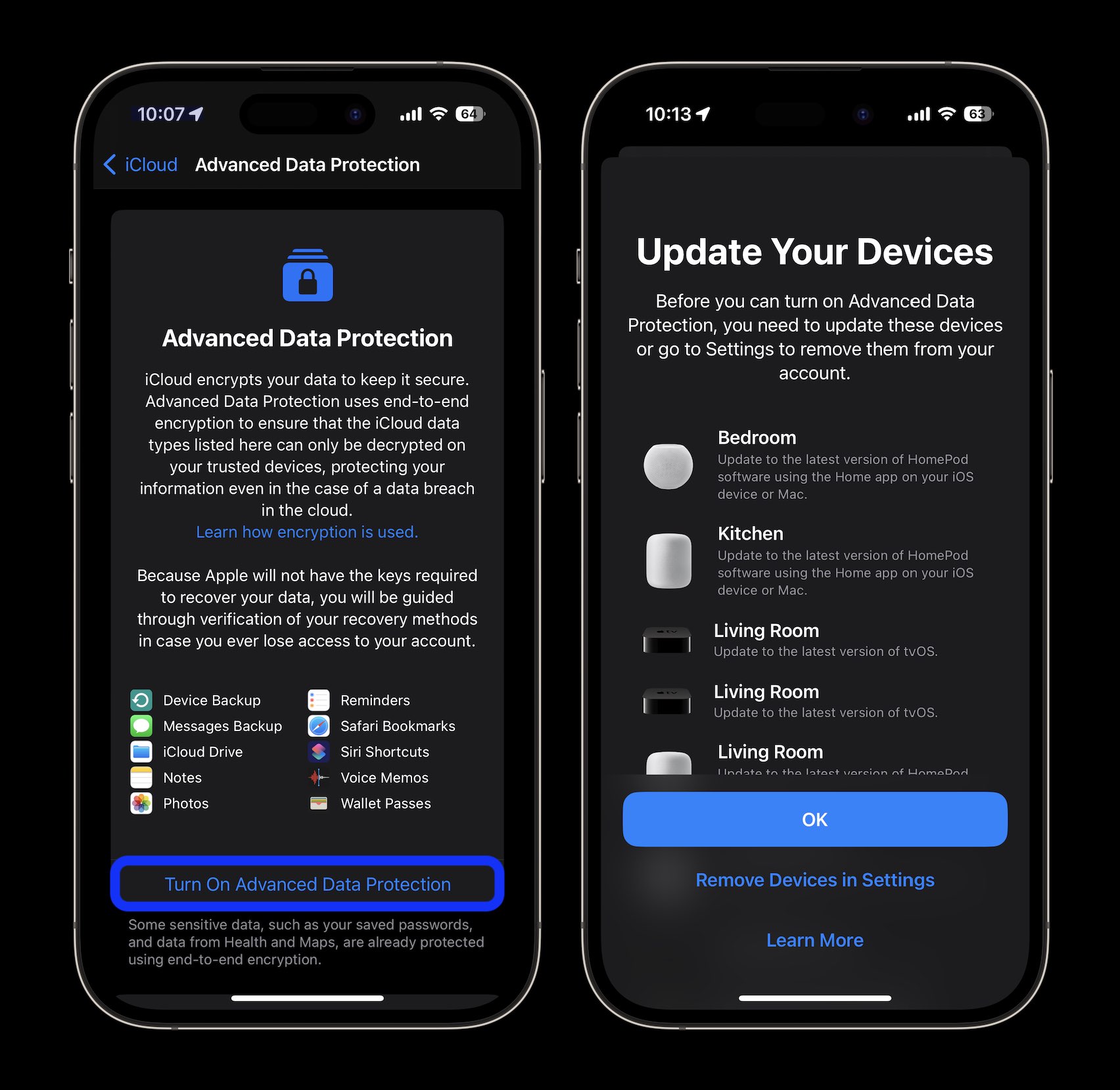 How to turn on end-to-end encryption for iMessage, iCloud, iPhone backups in iOS 16.2 1671202508 608 Comment activer le chiffrement de bout en bout pour les