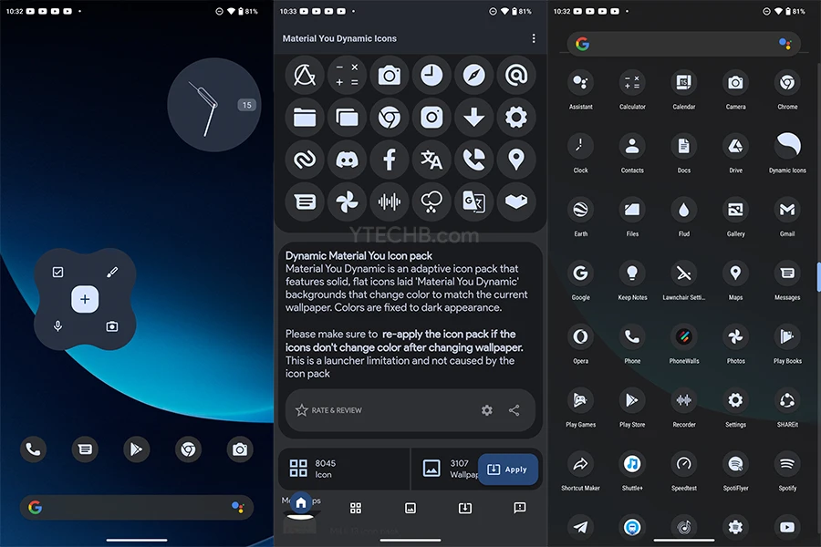8 meilleurs packs d'icônes Material You pour n'importe quel Android 4 meilleur matériel vous packs d'icônes pour Android