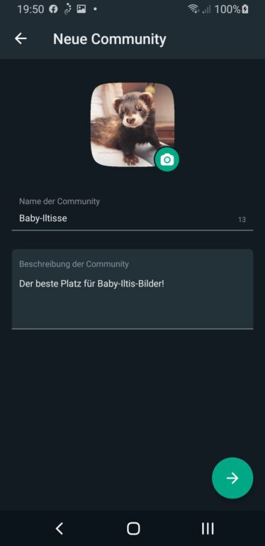 Nommez et décrivez la communauté WhatsApp