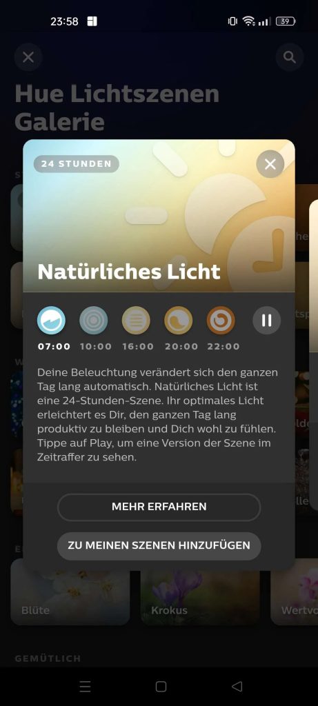 Philips Hue rolling out 'Natural Light' scene to some that changes color temperature through the day 1671559578 367 Philips Hue deploie une scene de lumiere naturelle pour certains