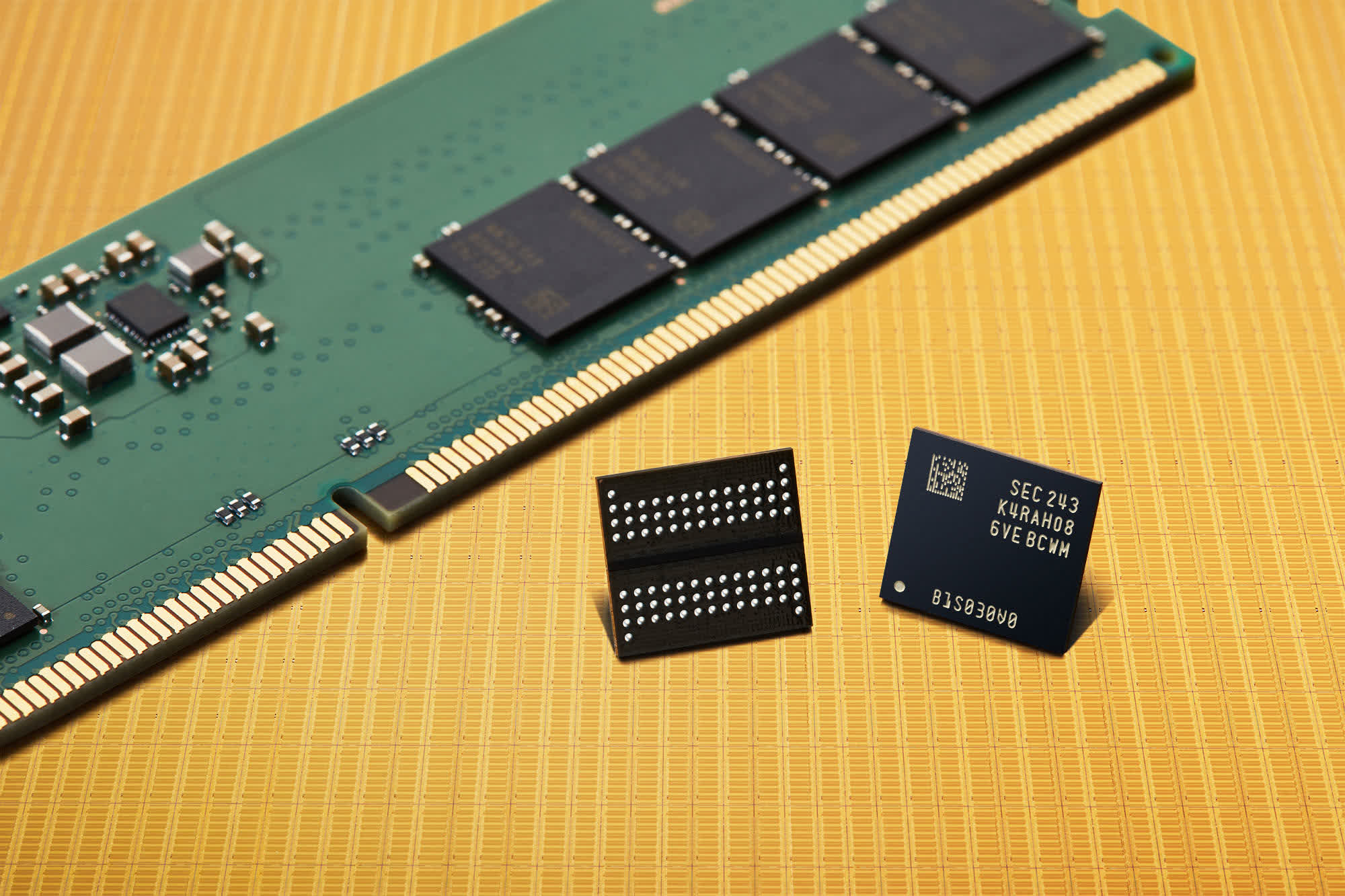 1671650136 299 Samsung fabrique des puces memoire DDR5 12 nm avec laide