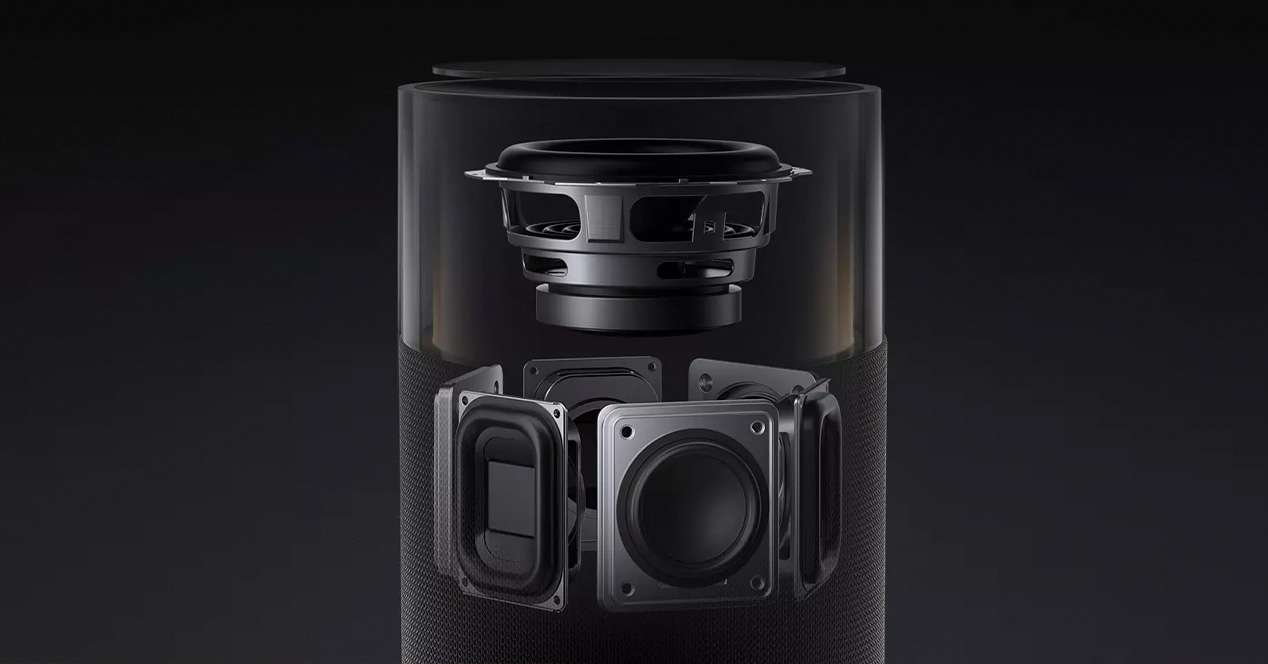 Xiaomi améliore le Homepod d'Apple avec cette élégance de 7 haut-parleurs 4 Haut-parleur intelligent Xiaomi Sound Pro avec son à 360 degrés et design élégant
