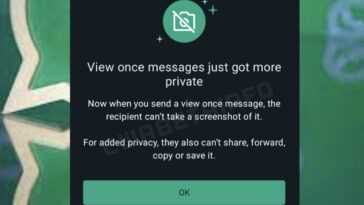 Des Messages Autodestructeurs Arrivent Sur Whatsapp, Car View Once Fonctionne