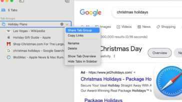 macOS Ventura : comment partager des onglets et collaborer avec d'autres dans Safari