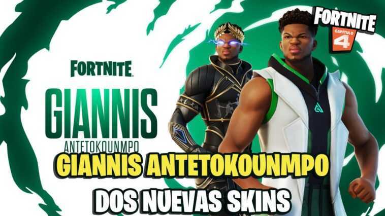 Giannis Antetokounmpo débarque deux fois sur Fortnite : voici ses deux skins 1 Giannis Antetokounmpo Débarque Deux Fois Sur Fortnite : Voici Ses