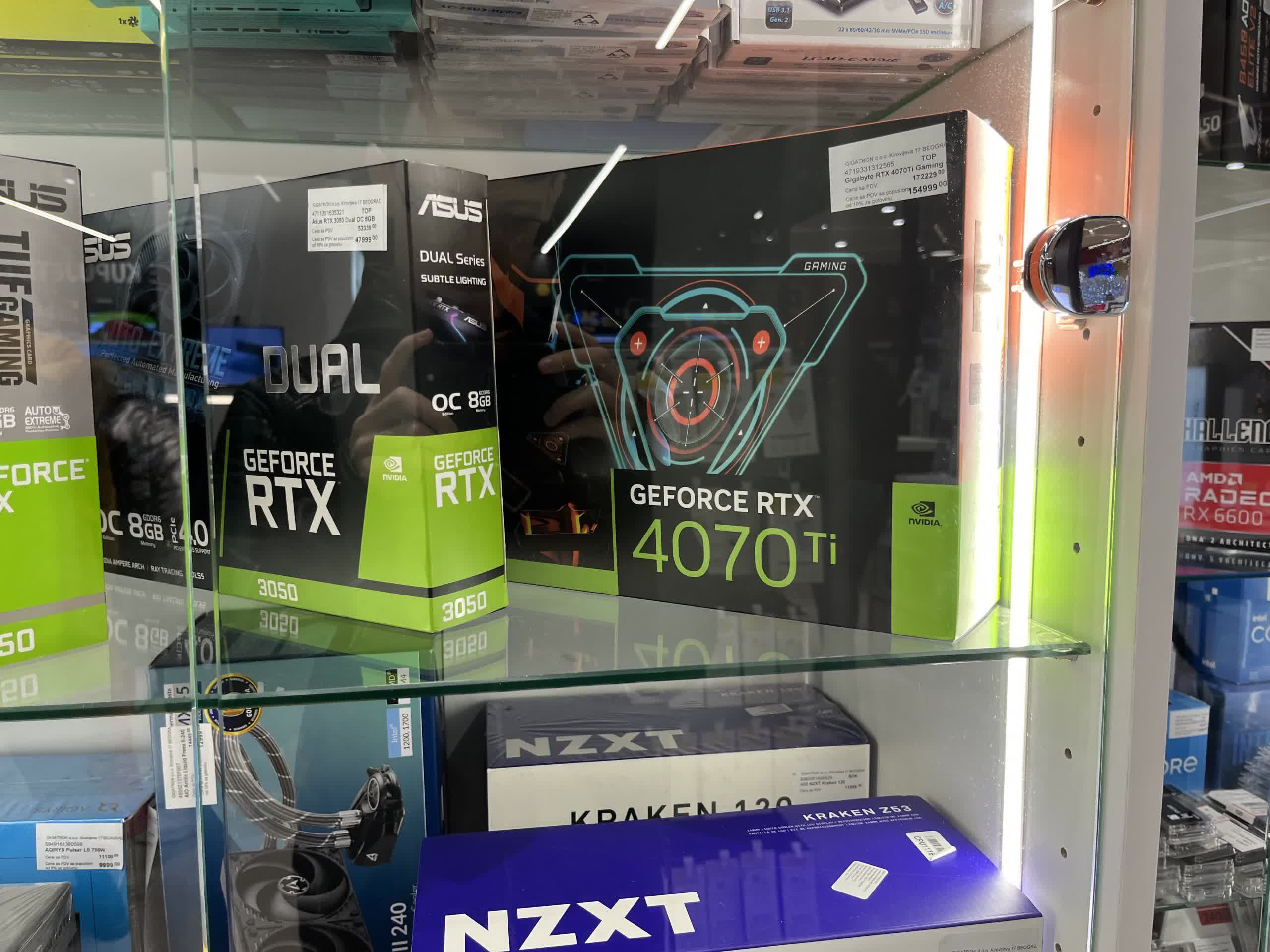 Le Nvidia RTX 4070 Ti devrait arriver avec un PDSF de 799 $ 2 1672059249 Le Nvidia RTX 4070 Ti est maintenant disponible en Serbie
