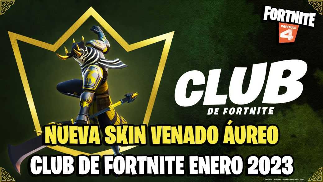 Golden Deer Est Le Skin Fortnite Club De Janvier 2023