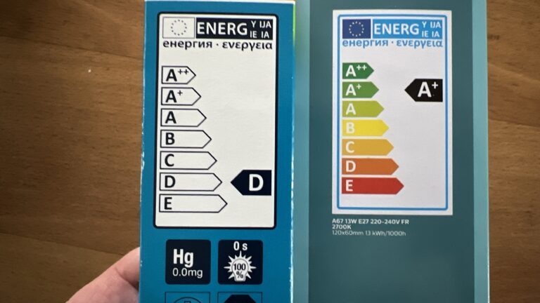 Programme vacances, chauffage d'appoint, centrale de balcon : voici comment j'économise de l'énergie cet hiver 3 Comparatif halogène - LED