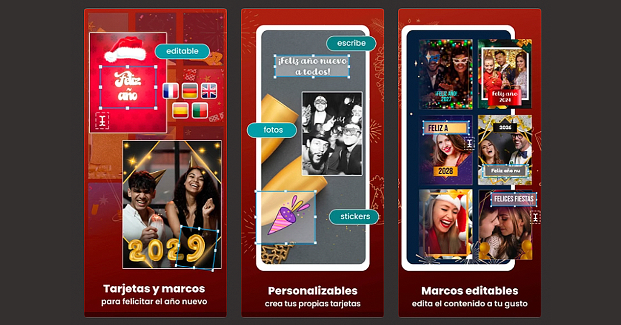 Les 5 meilleures applications pour féliciter le Nouvel An et accueillir 2023 2 Interface de l'application Happy New Year Phrases pour iOS
