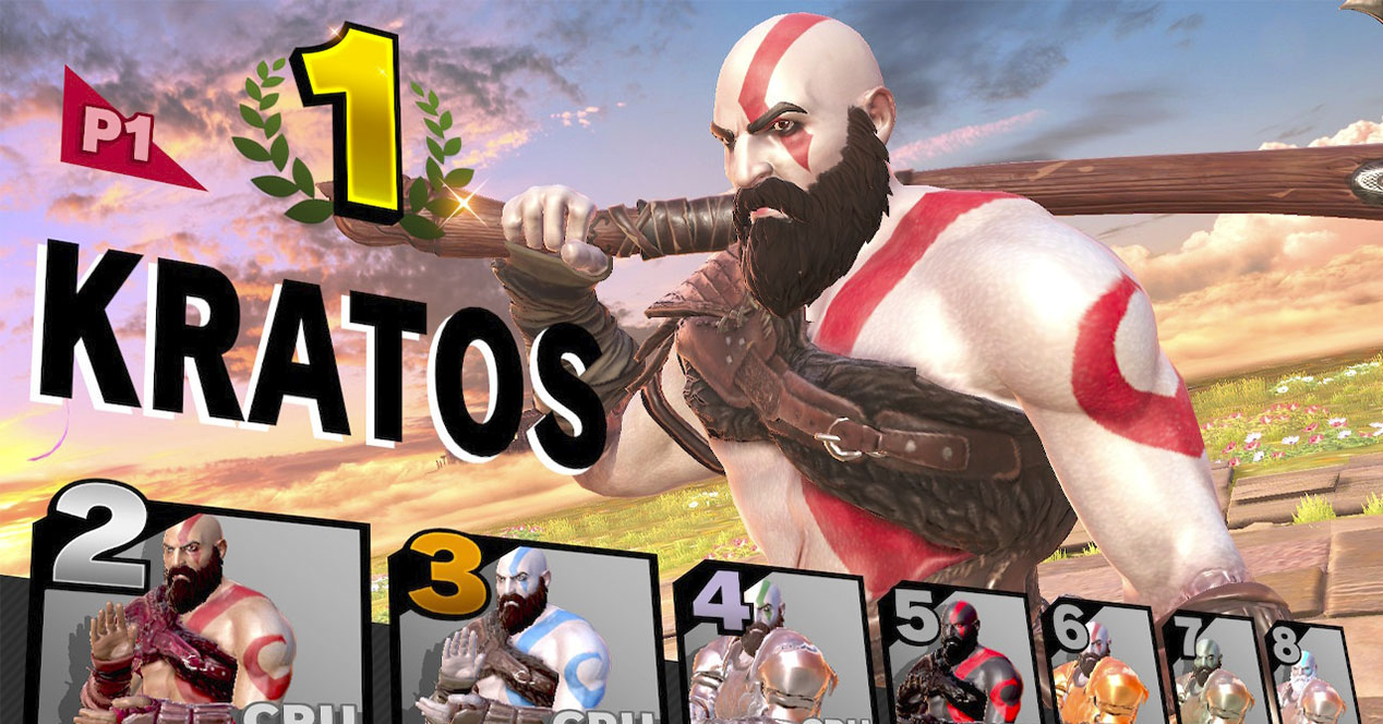 Les skins et mods les plus étranges de Super Smash Bros Ultimate pour émulateurs 3 Super Smash Bros Mod Kratos