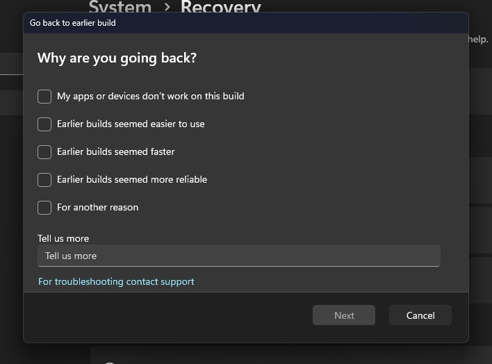 Adieu les réminiscences de Windows 8 dans Windows 11 3 Fenêtres contextuelles de Windows 11