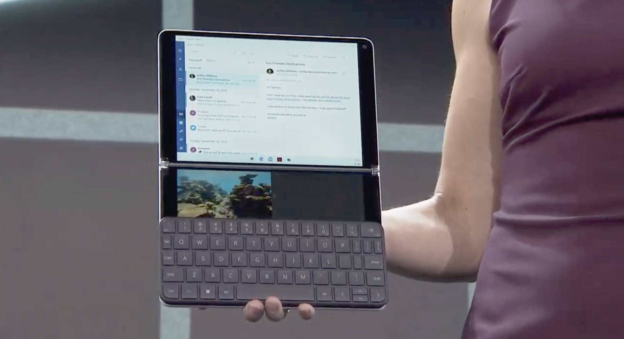 2024 : la tempête parfaite entre Windows 12, ARM et Surface 3 Windows 10X sur une Surface Neo
