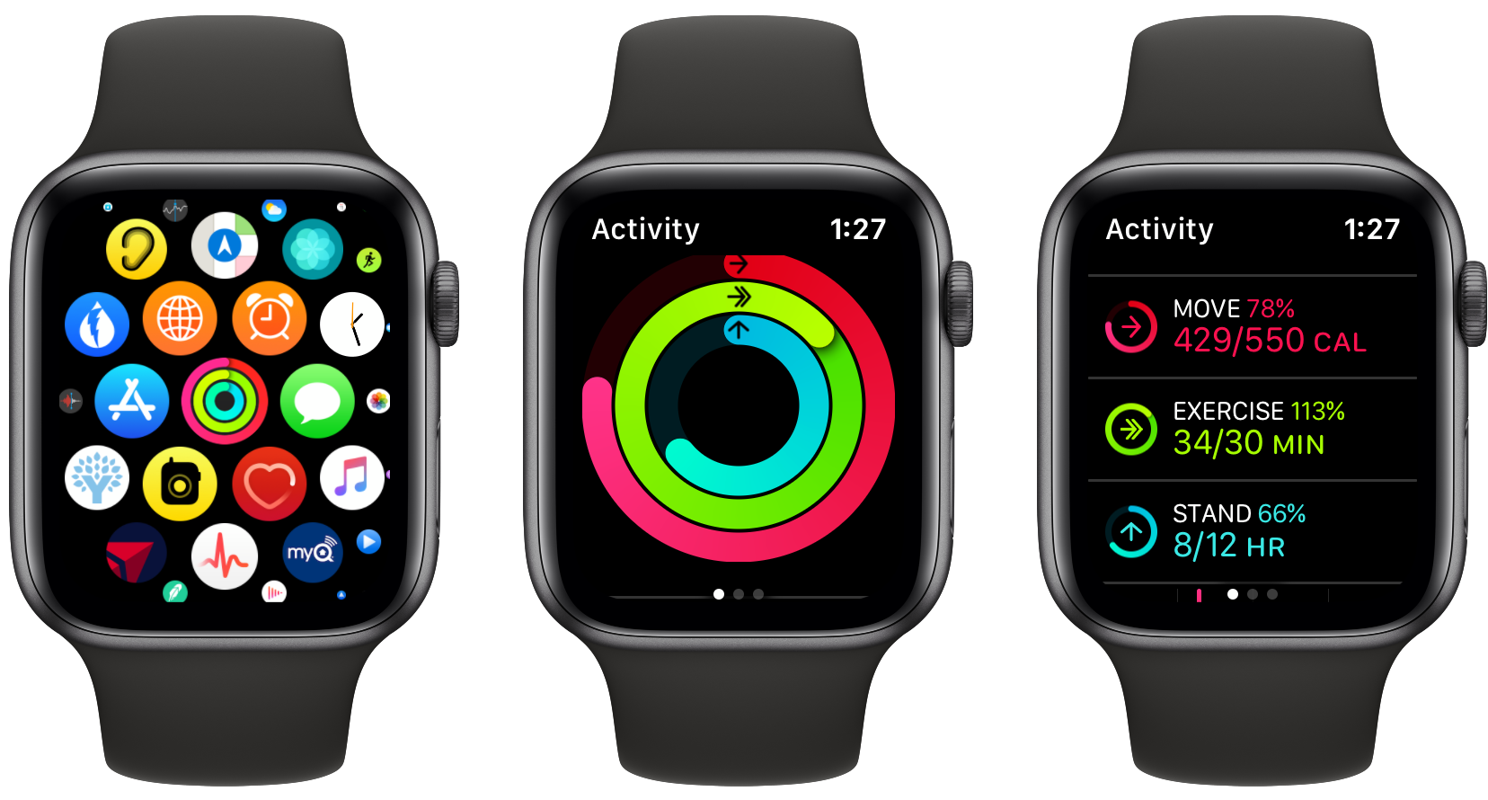 Apple Watch : comment voir les calories brûlées - actives, passives et totales Comment voir les calories brûlées sur Apple Watch, procédure pas à pas active et passive
