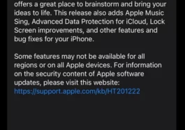 Mise à jour iOS 16.2 au public