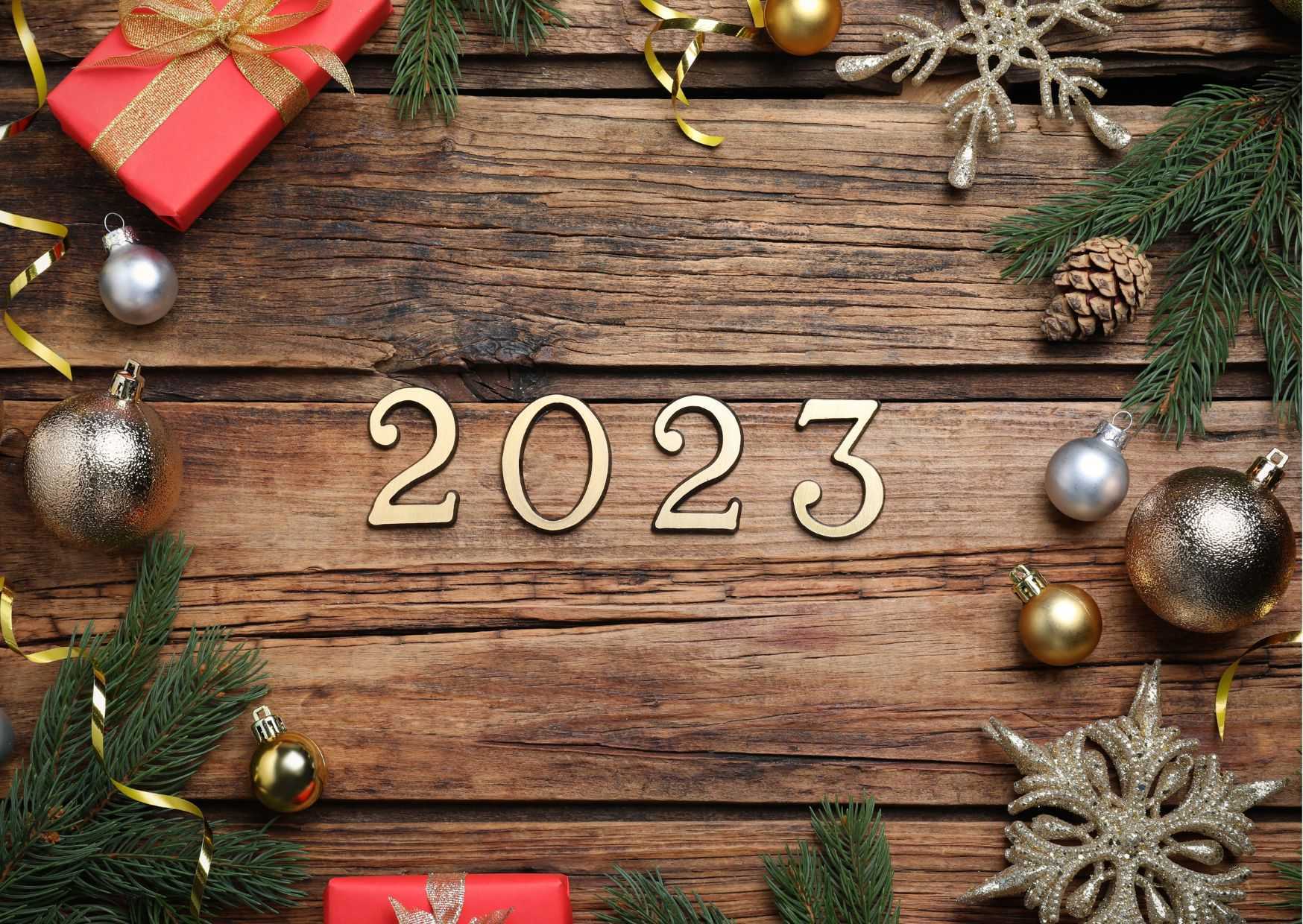 Bonne année 2023, images drôles et Gifs gratuits pour les vœux du Nouvel An 16 Bonne Annee 2023 Bois