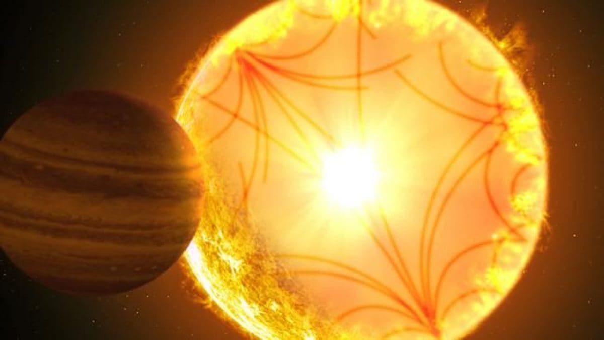 Cette planète s'écrase contre son étoile : c'est peut-être le sort qui attend la Terre 2 Illustration de l'exoplanète sur le point de s'écraser sur l'étoile. Crédit : Gabriel Perez Diaz/Instituto de Astrofísica de Canarias