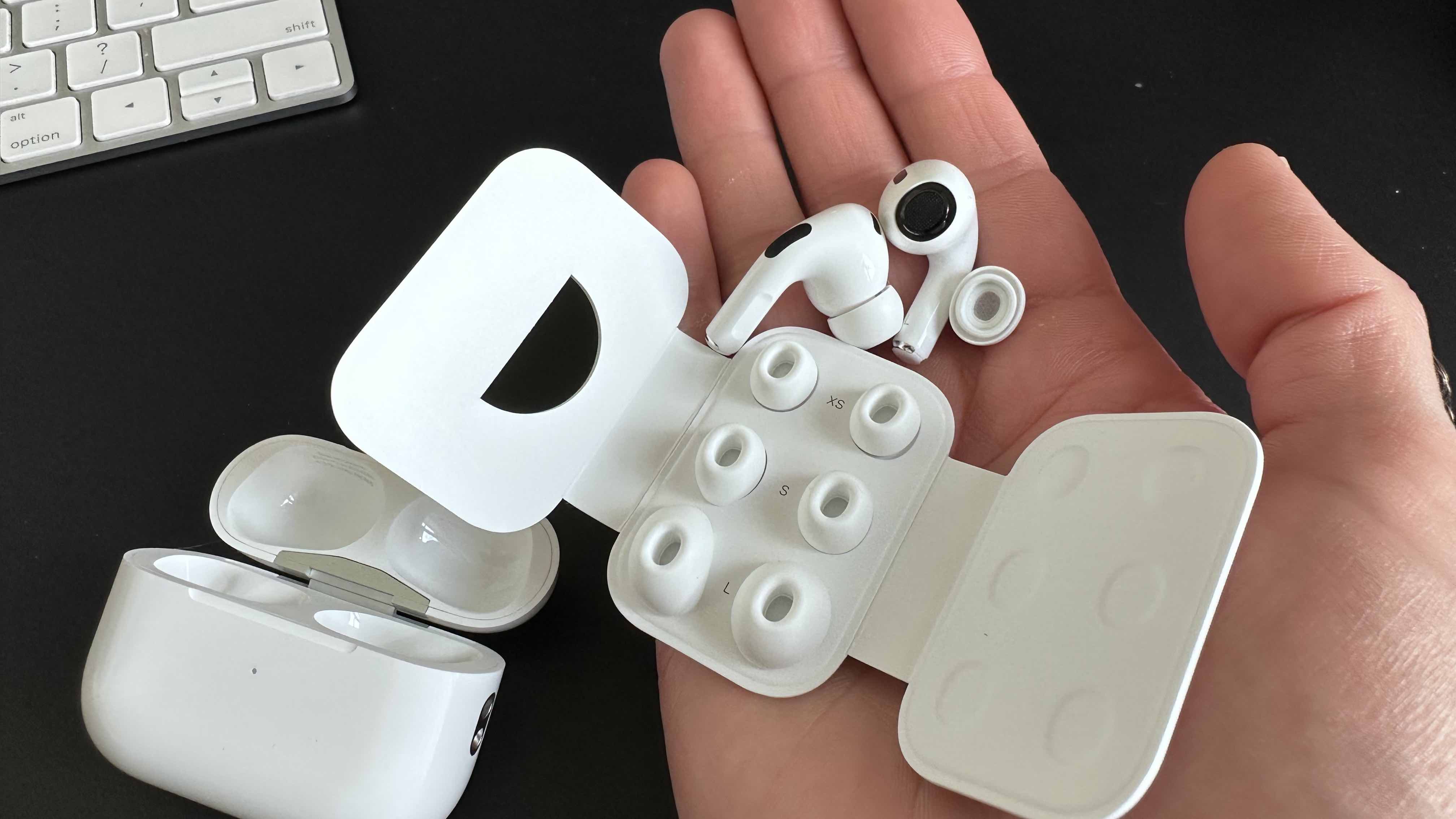 Comment changer les embouts auriculaires AirPods Pro et exécuter le test d'ajustement personnalisé Changer les embouts auriculaires AirPods Pro