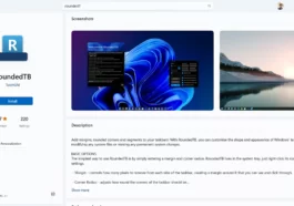 Comment personnaliser la barre des tâches Windows 11 à l'aide de l'application RoundedTB