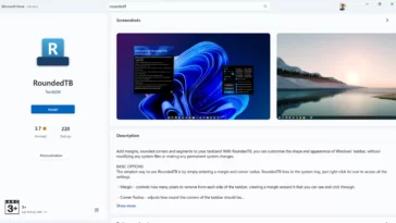 Comment personnaliser la barre des tâches Windows 11 à l'aide de l'application RoundedTB