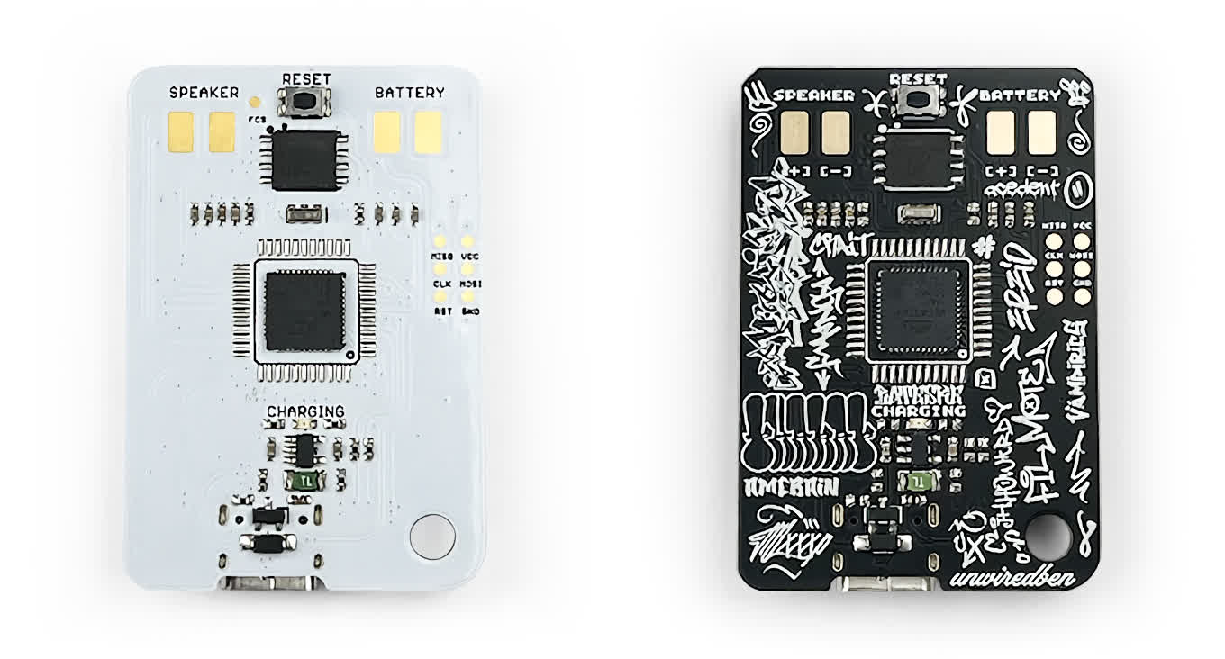 La console Arduboy Mini 8 bits de la taille dune