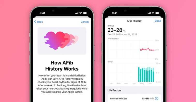 La mise à jour watchOS 9.2 étend la fonction d'historique AFib sur Apple Watch à un autre pays 1 La mise à jour watchOS 9.2 étend la fonction d'historique AFib sur Apple Watch à un autre pays